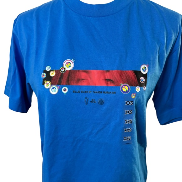 NWT Uniqlo Billie Eilish by Takashi Murakami T-Shirt Size XXS - Picture 2 of 5